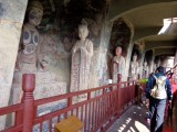 Één van de beelden gallerijen van Maiji Shan
