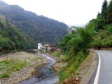 De G321 richting Longji