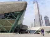 The Gaungzhou Opera House van Zaha Hadid