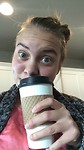 A good day contains a little bit of coffee and whole lot of Jesus☺️