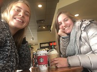 Starbucks date with Miri💛💛💛