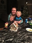 Yay for ginger bread house!
