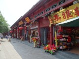 Winkeltjes in Beijing dichtbij de Lama tempel