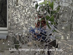 Lodz spiegel glas mozaiek