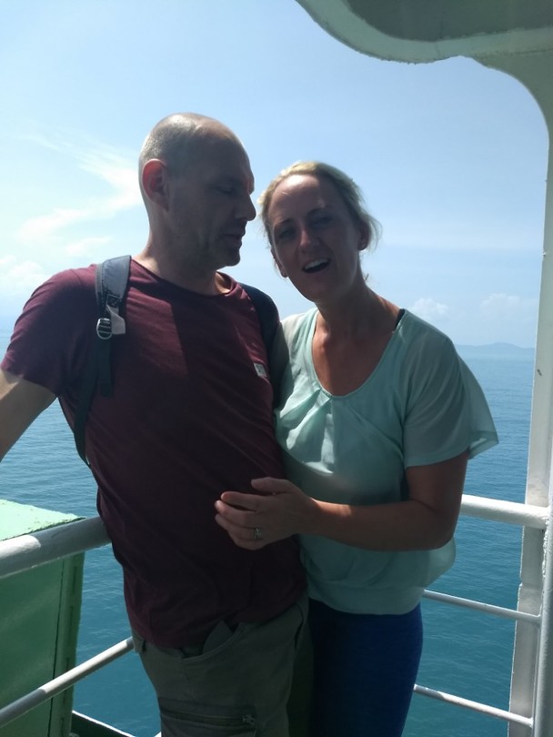 Boot naar Koh phangan 1