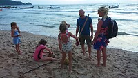 Strandwandeling Wind Beach Koh Tao