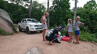 Van 4x4 verder te voet