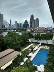 Uitzicht vanuit Riverside Hotel Bangkok