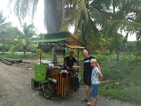 Thaise bezorgdienst in Bang Kachao