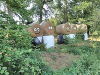 En dan kom je in een prachtige natuur dit tegen