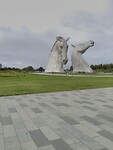 The Kelpies.