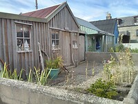 Oude vissers huisjes
