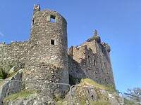 De ruïne van Kilchurn Castle