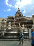 Een oude fontein in Palermo