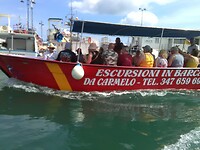Met dit bootje een rondvaart gemaakt