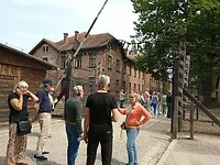 Bekende ingang van Auschwitz