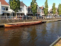 Zo mooi liggen onze boten bij het hotel