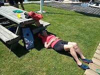 Na gedane arbeid is het goed rusten