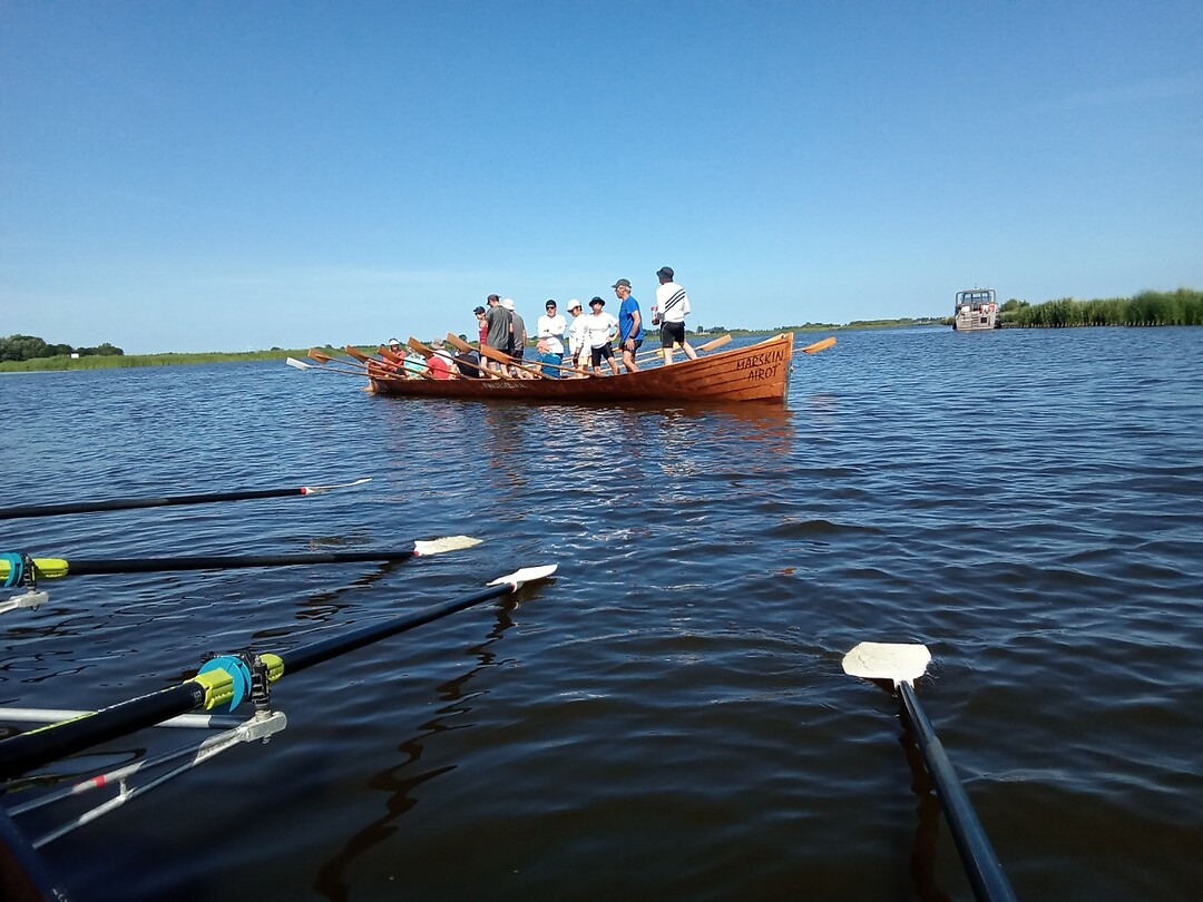 Even rusten in de boot