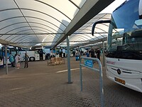 Zoals altijd erg druk in Zeeland. Er vertrokken 41 bussen deze keer.
