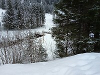 Tijdens de wandeling bij Triessen in Liechtenstein