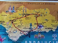 De gevolgde route