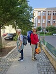 Opweg naar ons hotel