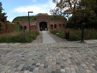 Uitgang van het museum