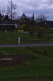 Vanaf de camping zicht op...
