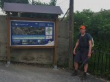 15 juni bij vertrek bij de pelgrims opvang