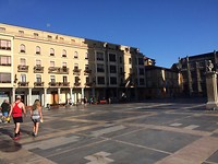 Pelgrims in León