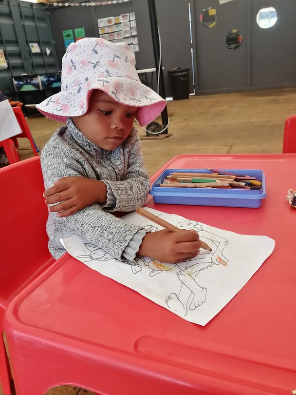 Tijdens kinderclub