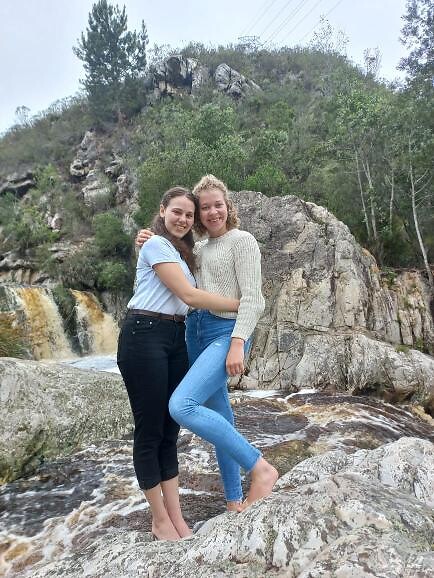 Waterval wandeling met Carli