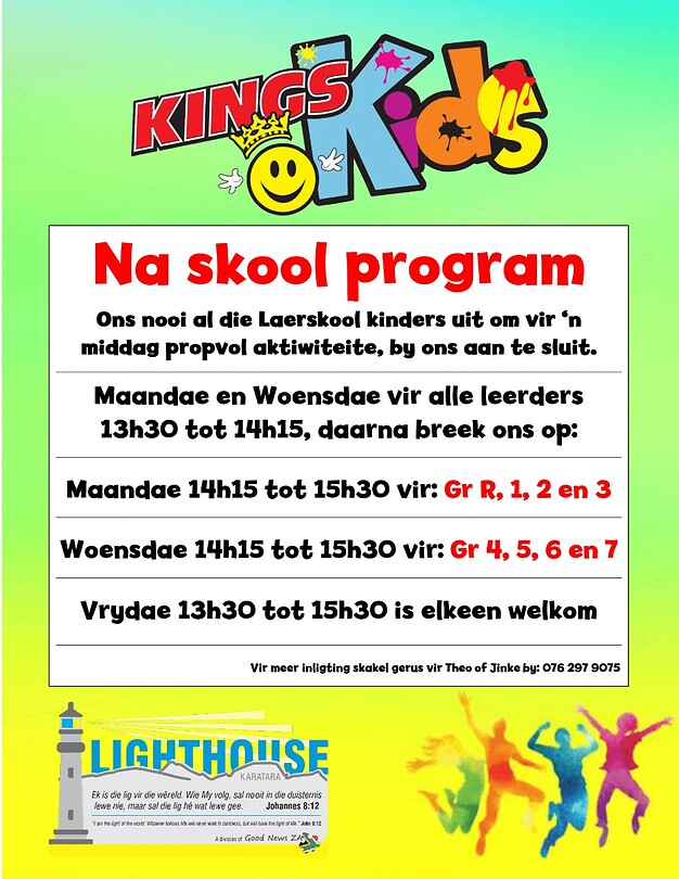 Kids programma