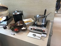 Ontbijtbuffet zelf soep maken