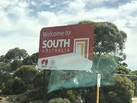 Vandaag aangekomen in Zuid Australie