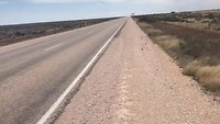 Stop langs de weg..eindeloze vlakte hier.