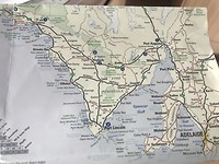 Mijn nieuwe kaartje voor de route nu.