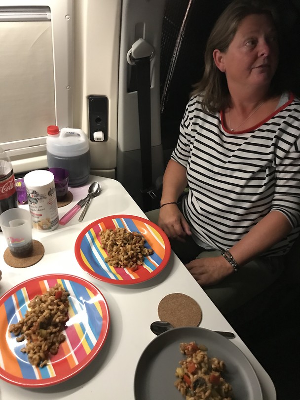 Aan de pasta