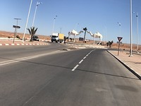 Rotonde bij Tan Tan