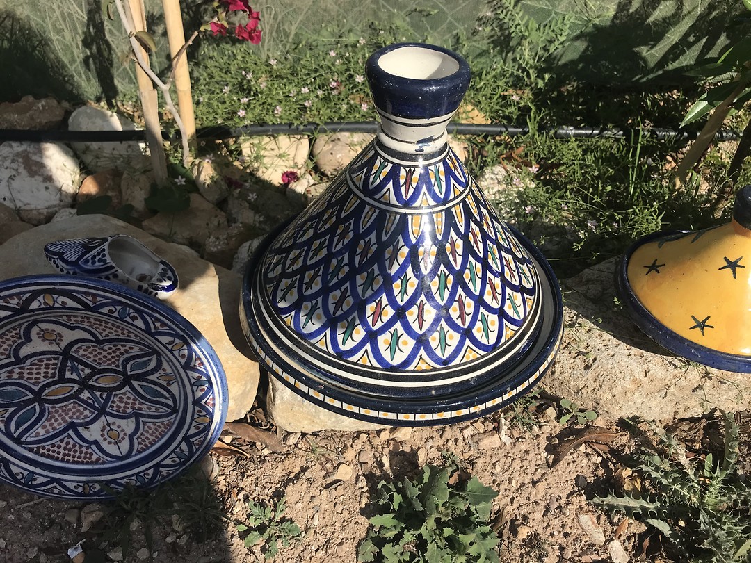 Tajines te koop Foto Gerda’s reisblog