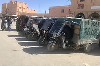 Taxi’s in Rissani