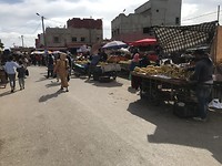 Op de markt in Kenitra