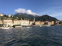 Bellagio gezien vanaf de boot