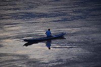 Zicht op de Mekong