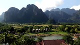 A room with a very nice view - hotel Amari Vang Vieng