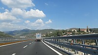 Op weg naar Chiavari in Ligurië-Italië