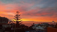 Sunset in Puerto de Santiago