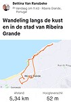 Onze wandelroute in Ribeira Grande