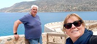 Wandelen op het eiland Spinalonga